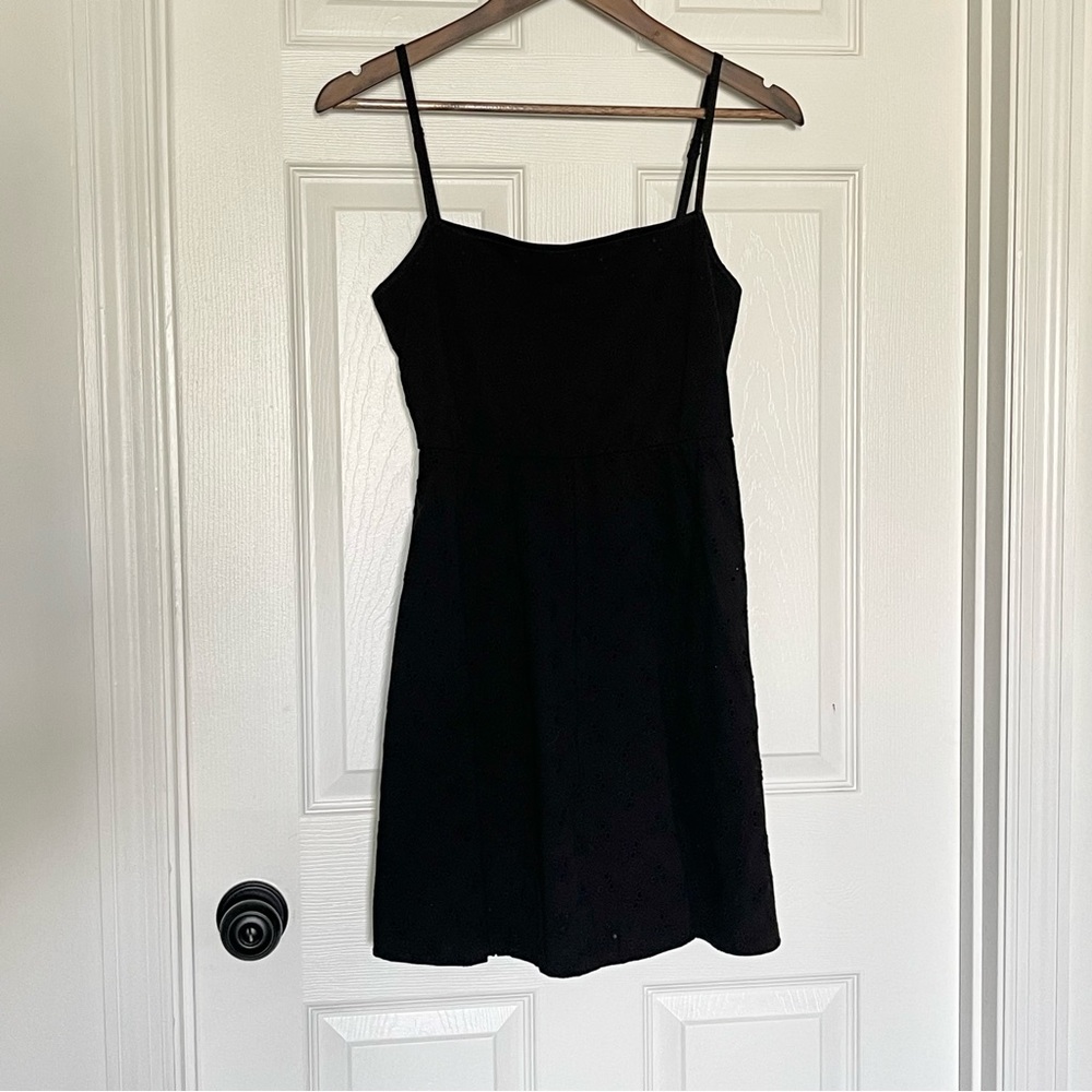 ASOS little black lacey dress